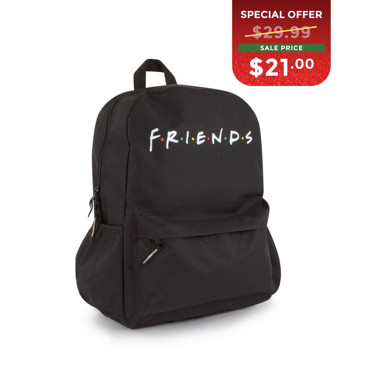 BLACK FRIDAY DOOR CRASHER 2025 - Warner Bros Tween Backpack - Friends (W-TBP-FR02-22BTS)