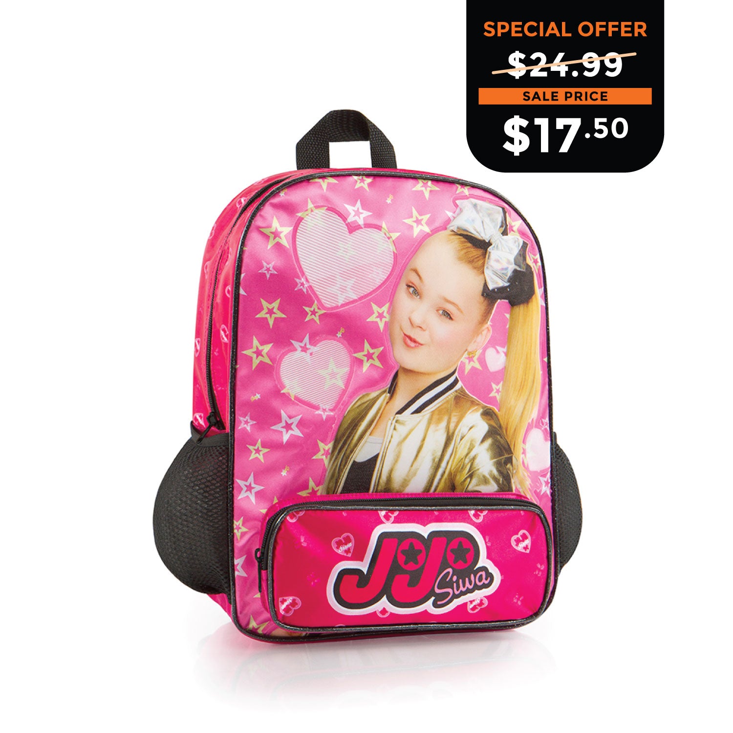 Nickelodeon Backpack-Jojo Siwa (NL-CBP-JJ05-18BTS)