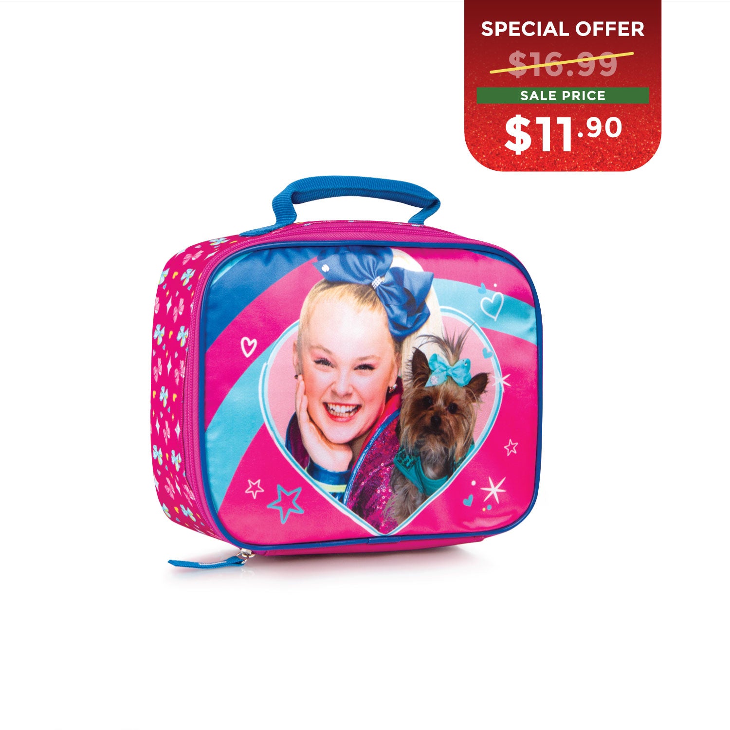 BLACK FRIDAY DOOR CRASHER 2025 - Nickelodeon Lunch Bag-Jo Jo Siwa (NL- SLB-JJ08-21BTS)