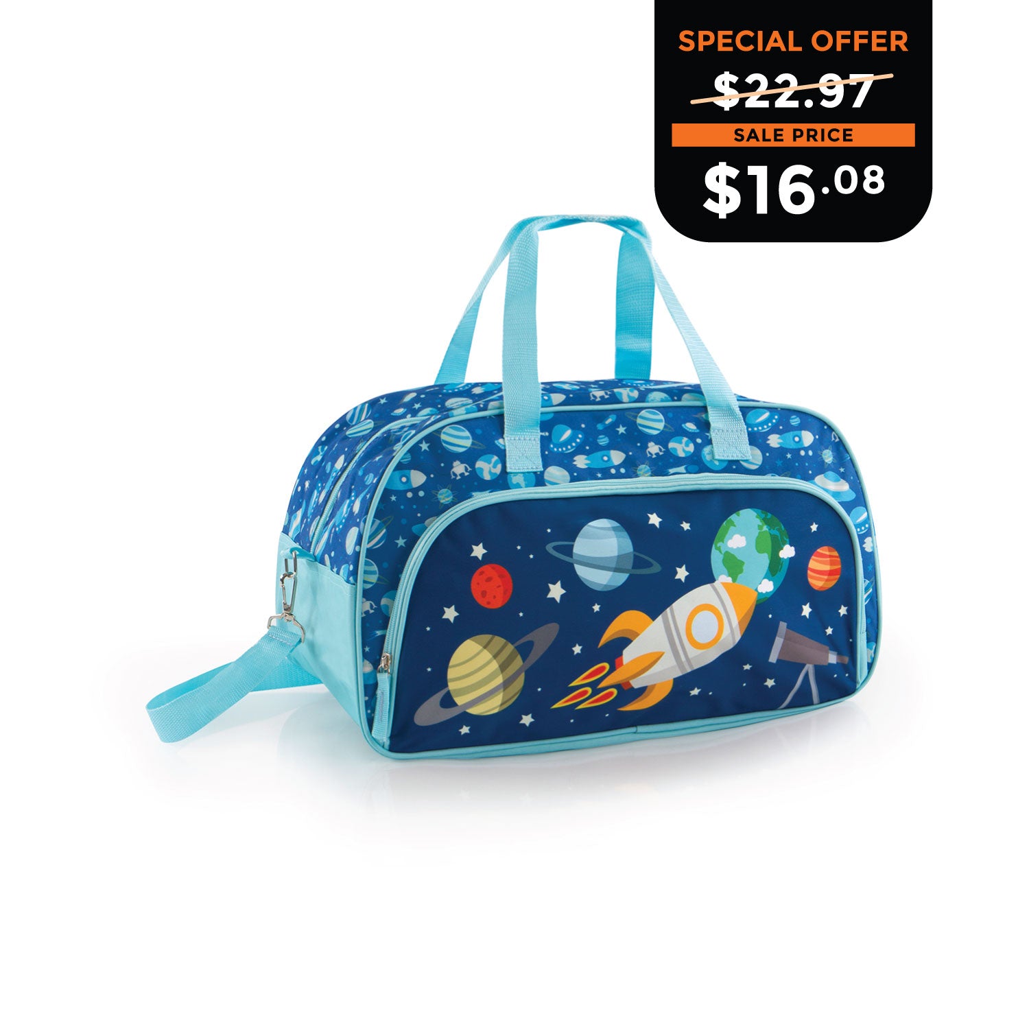 Kids Duffel Bag - Outer Space (HEYS-DFB-03-18AR)