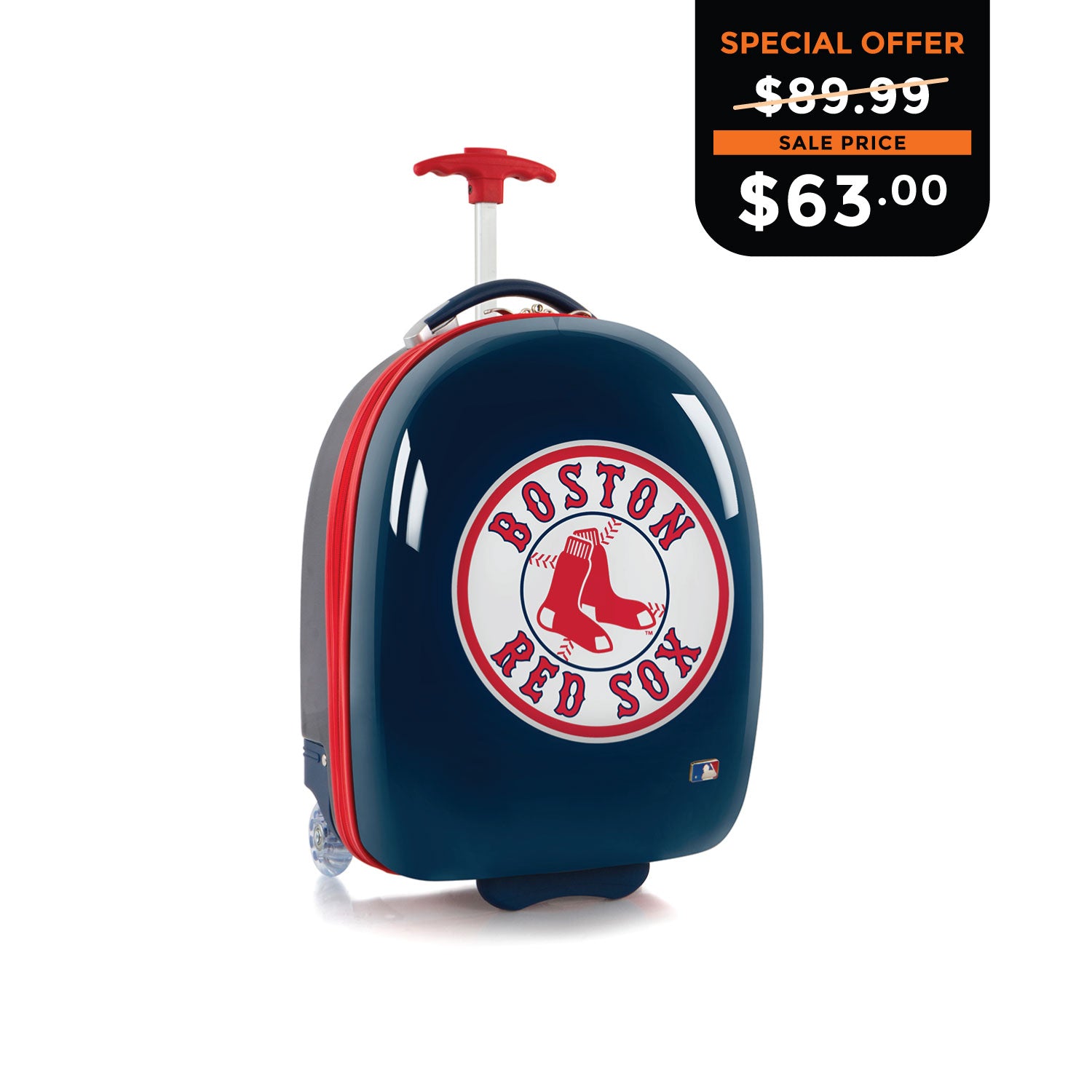 MLB Kids Luggage 18 Inch - Boston Red Sox