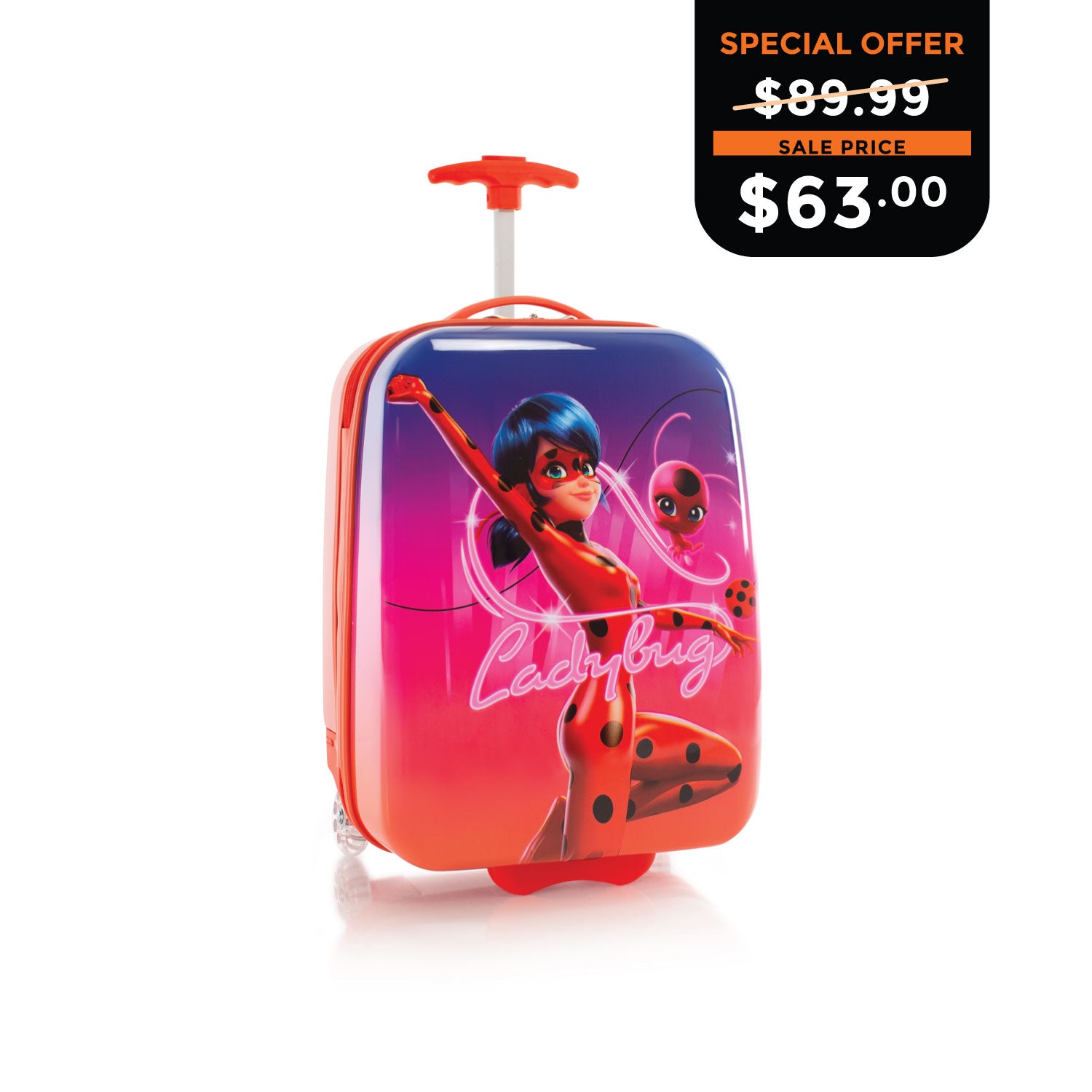 Miraculous Kids Luggage - Ladybug (Z-HSRL-RT-MR06-22AR)