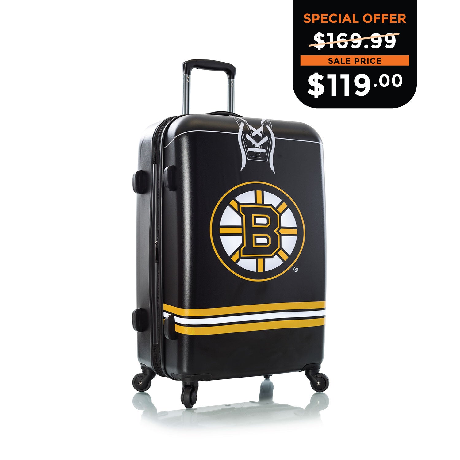 NHL 26 Inch Luggage - Boston Bruins