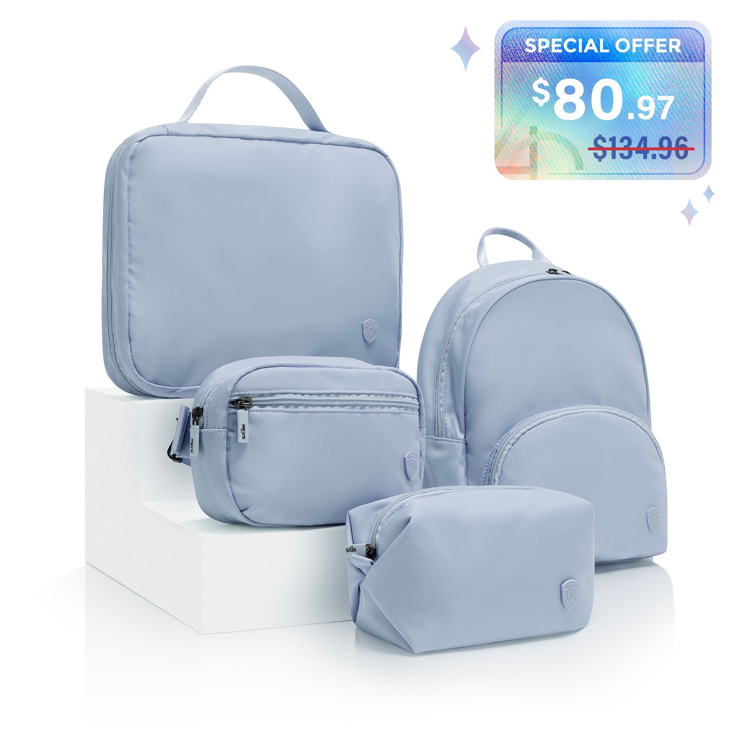 The Basic Travel Kit | Toiletry Bag | Cosmetic Bag | Makeup Bag | Cosmetic Bag | Backpack | Trending Backpacks | Belt Bag | Waist Bag