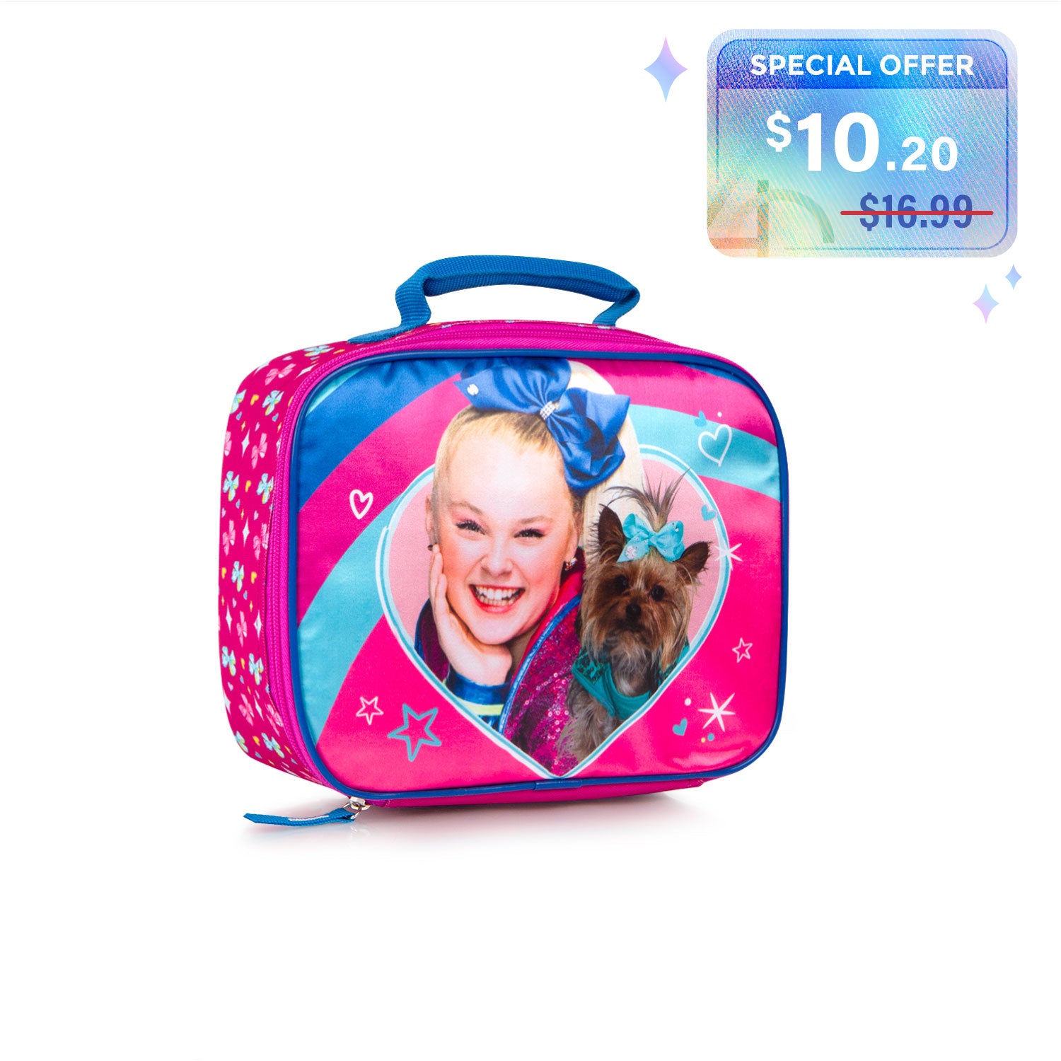 Nickelodeon Lunch Bag-Jo Jo Siwa (NL- SLB-JJ08-21BTS)