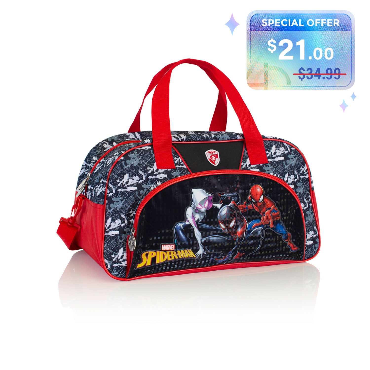 Marvel Kids Duffel Bag - Spiderman (M-DFB-SM03-23AR)