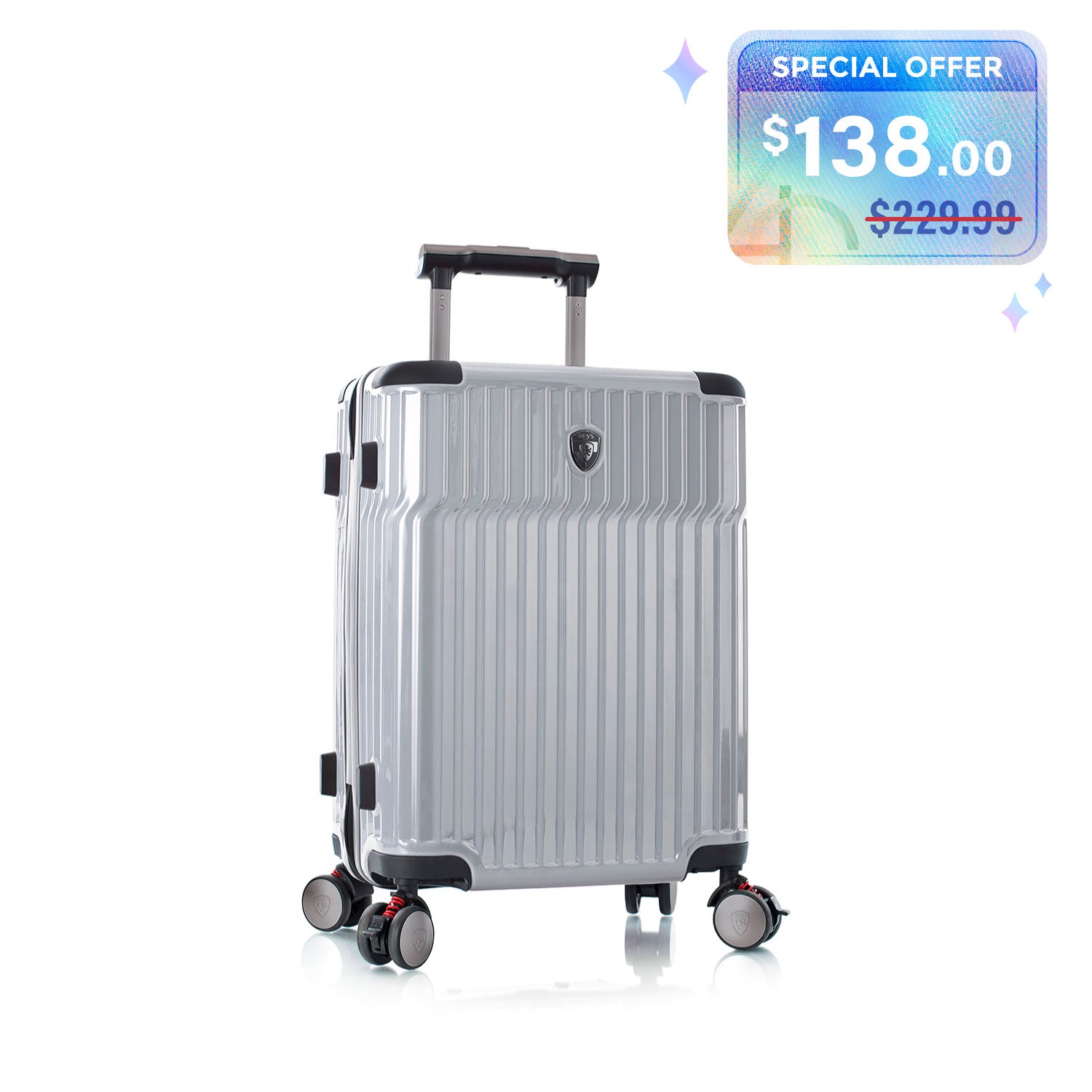 Tekno Silver 21" Carry On Luggage