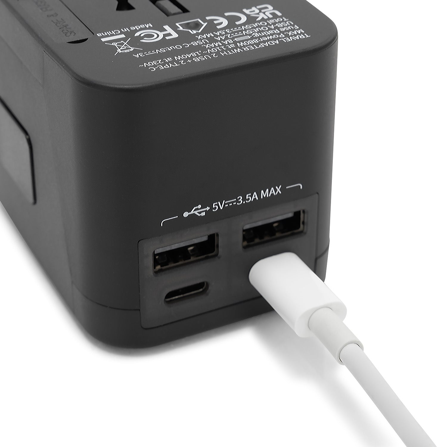 All-in-One Super ELITE® Travel Adapter - with USB