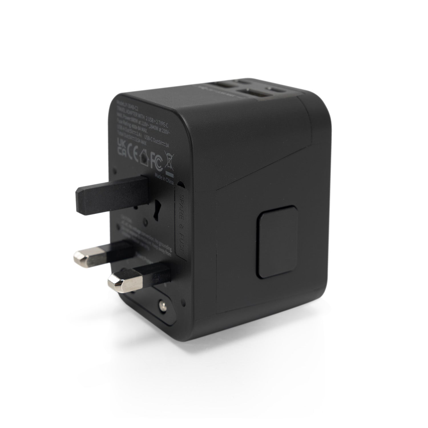 All-in-One Super ELITE® Travel Adapter - with USB