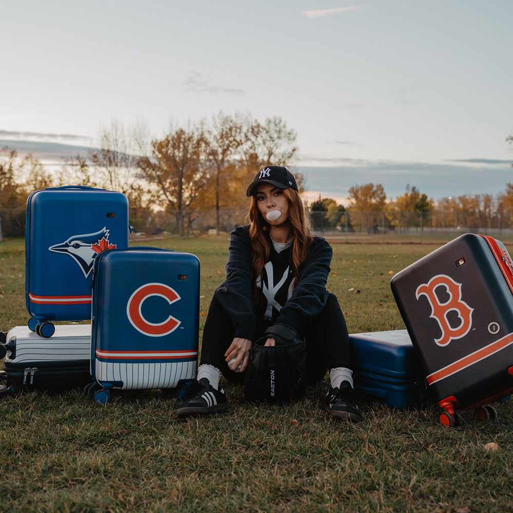 MLB 21 Inch Luggage - Boston Red Sox