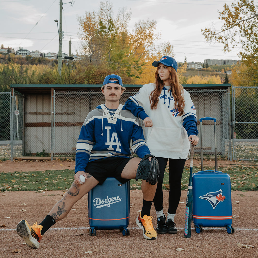 MLB 21 Inch Luggage - Los Angeles Dodgers