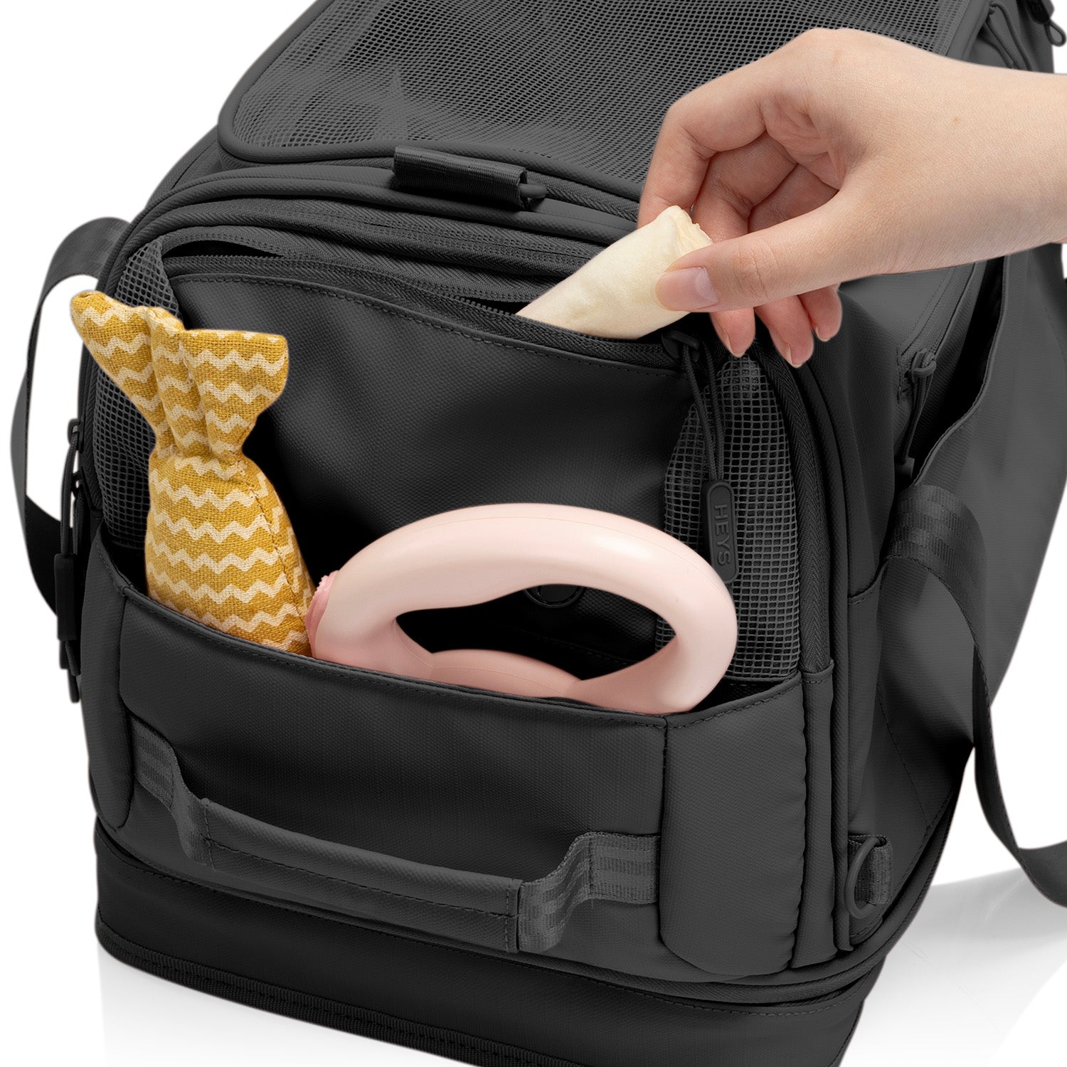 Pawsenger Pet Carrier - Black | Airline Approved - (PRE-ORDER SHIPPING MID AUGUST)