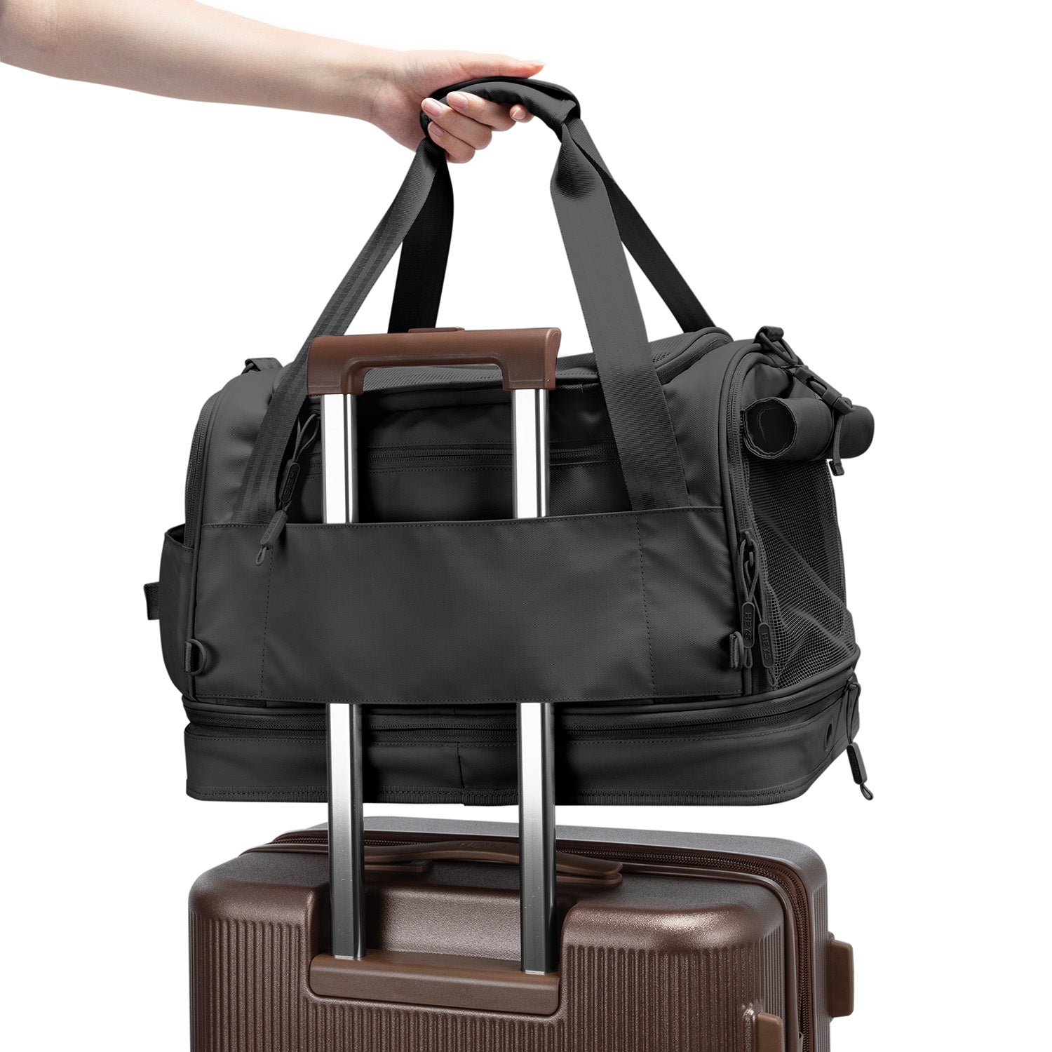 Pawsenger Pet Carrier - Black | Airline Approved - (PRE-ORDER SHIPPING MID AUGUST)