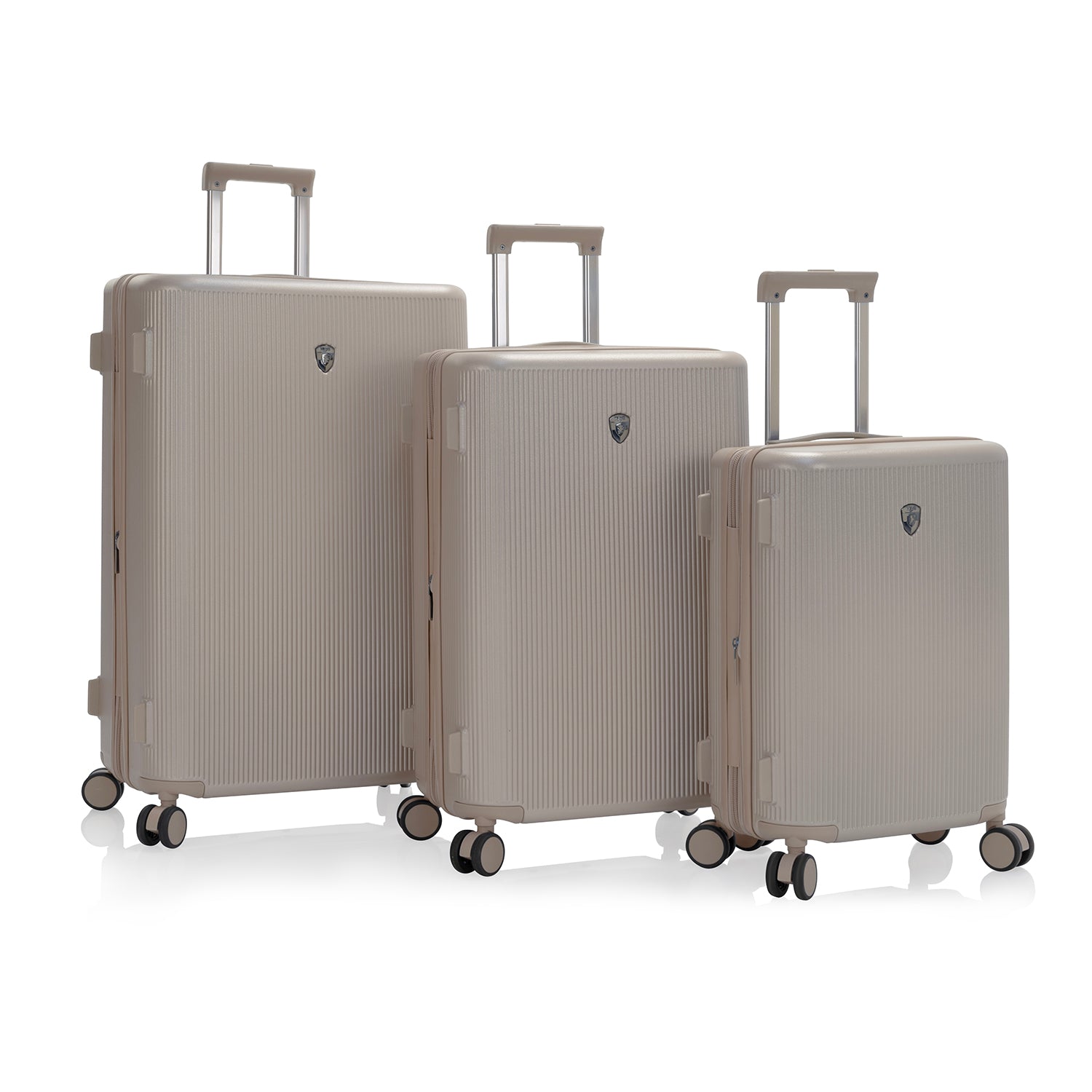 Earth Tones Piece Luggage Set - Main Image