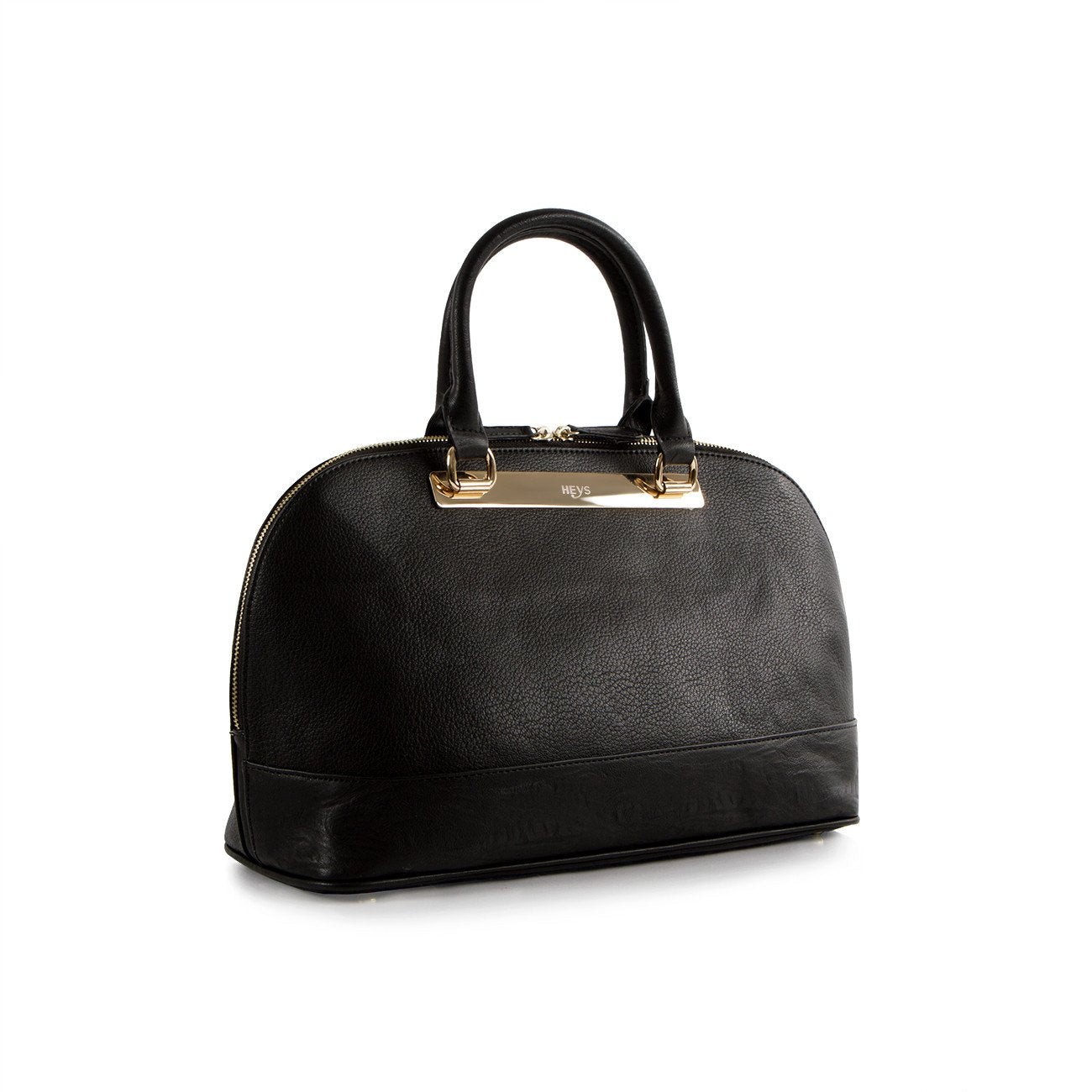 La Mode Dome Satchel - Black