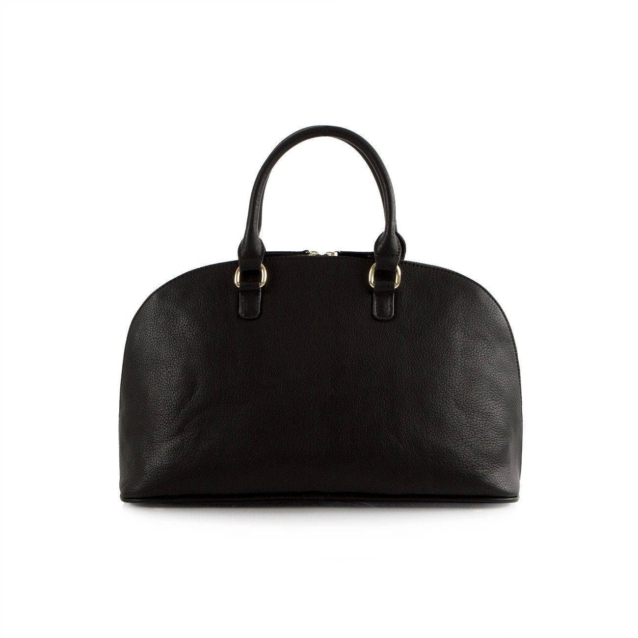 La Mode Dome Satchel - Black