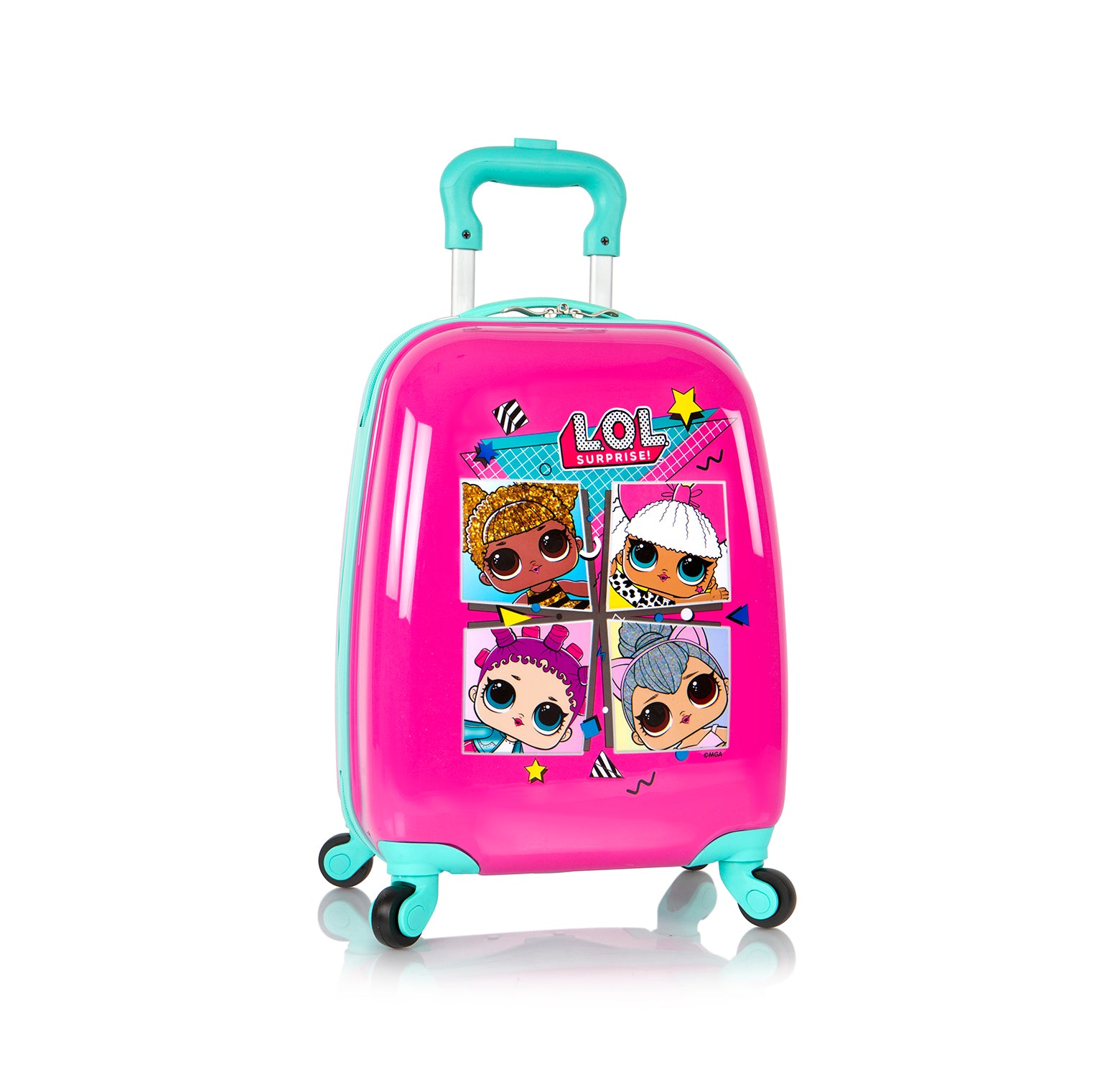 MGA Entertainment Kids Spinner Luggage - LOL Surprise (MG-HSRL-SP-LL01-21AR)