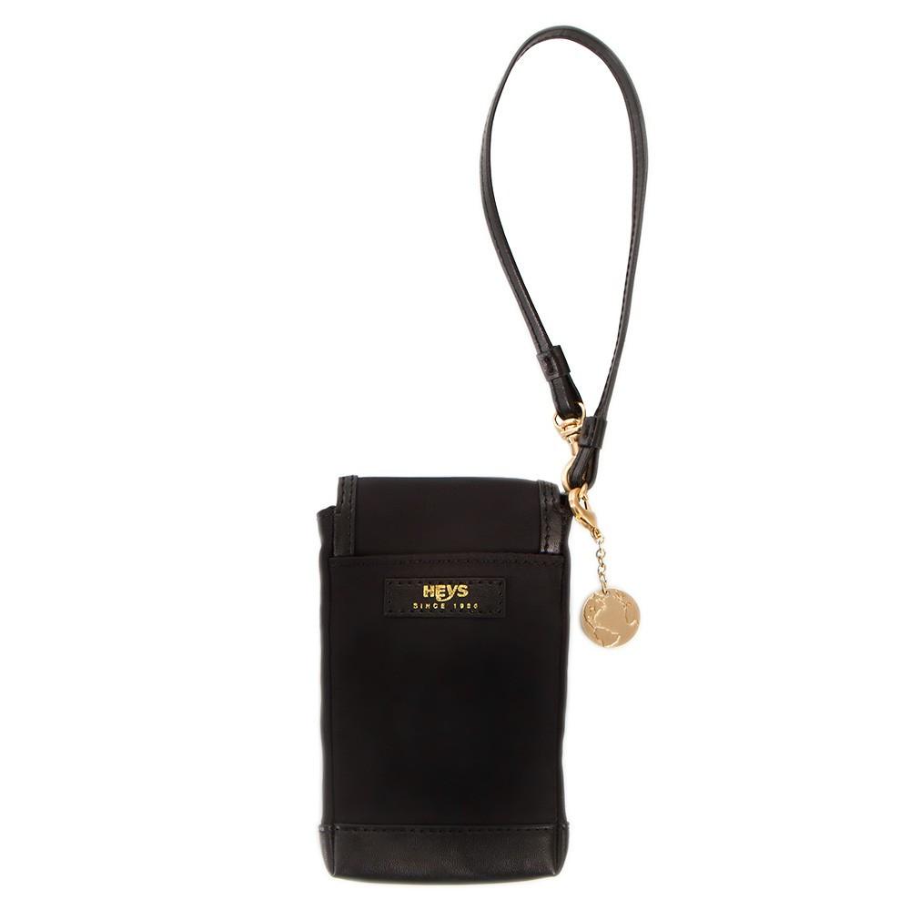 Signature Solid Nylon Phone Holder - Black