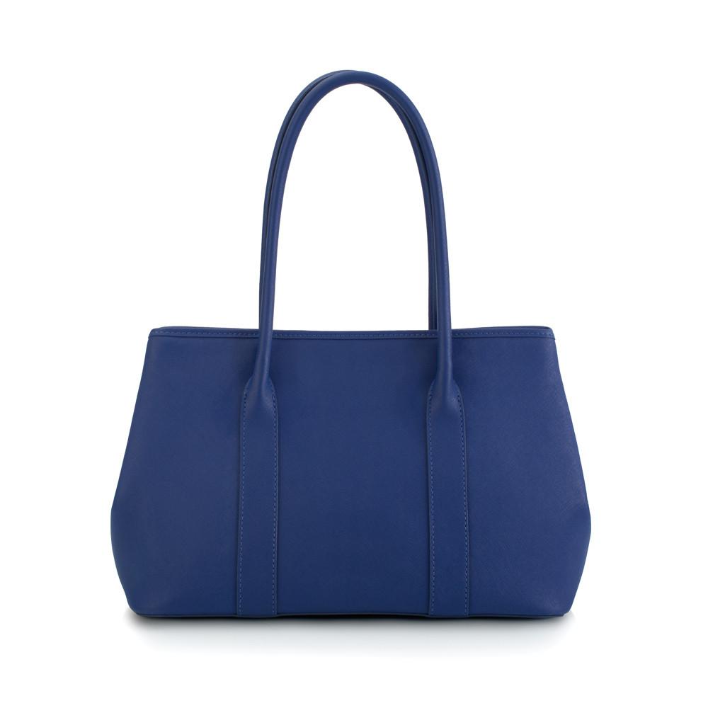Maui Bay Shoulder Bag w. Expandable Snap Sides - Ultra.Blue
