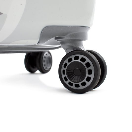 White Camo 26" Fashion Spinner Luggage Wheels