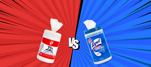 The Battle of the Sanitizer Wipes!