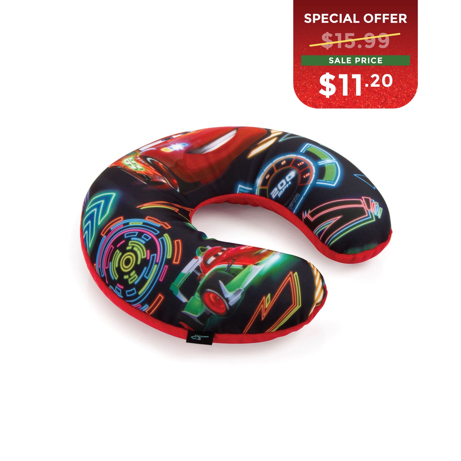 BLACK FRIDAY DOOR CRASHER 2025 - Disney Neck Pillow - Cars (D-TA-ST-NP-C08-14FA)