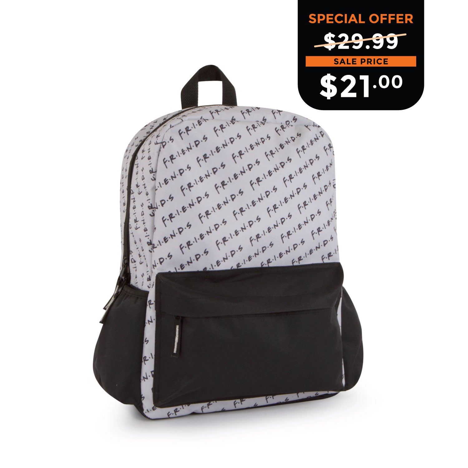 Warner Bros Tween Backpack - Friends (W-TBP-FR03-22BTS)