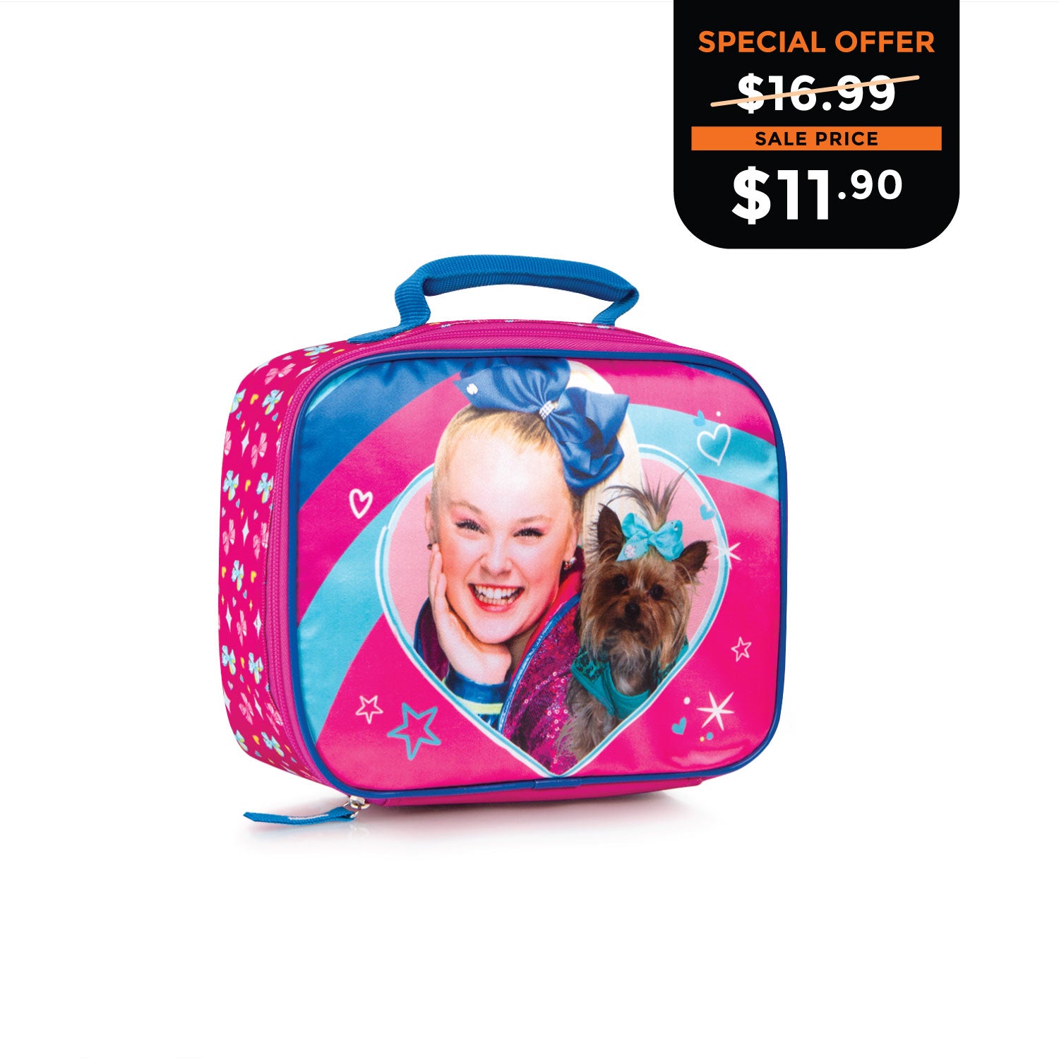 Nickelodeon Lunch Bag-Jo Jo Siwa (NL- SLB-JJ08-21BTS)