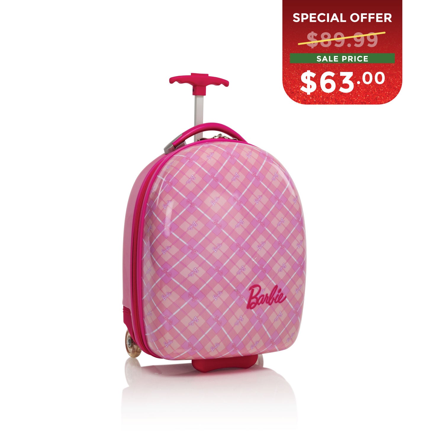 BLACK FRIDAY DOOR CRASHER 2025 - Mattel Kids Luggage - Barbie (MT-HSRL-RS-B01-24AR)