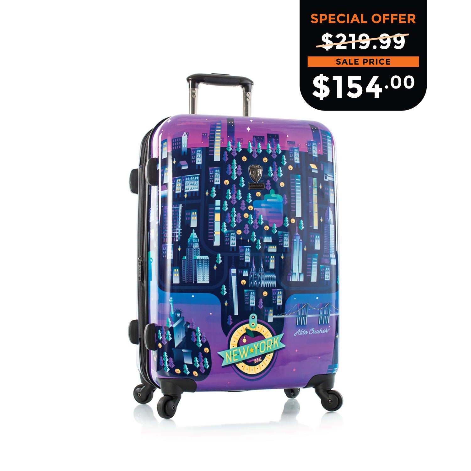 Aldo Crusher By Heys - Twilght 26" Luggage