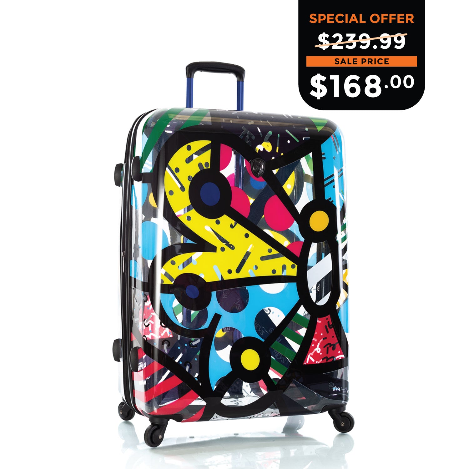 Britto - Butterfly Transparent 30" Luggage