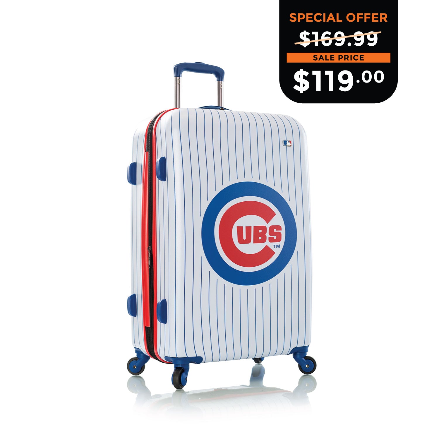 MLB 26 Inch Luggage - Chicago Cubs