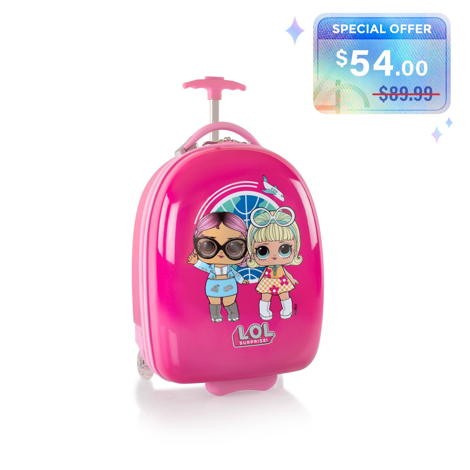 MGA Entertainment Kids Luggage - LOL Surprise (MG-HSRL-RS-LL07-22AR)