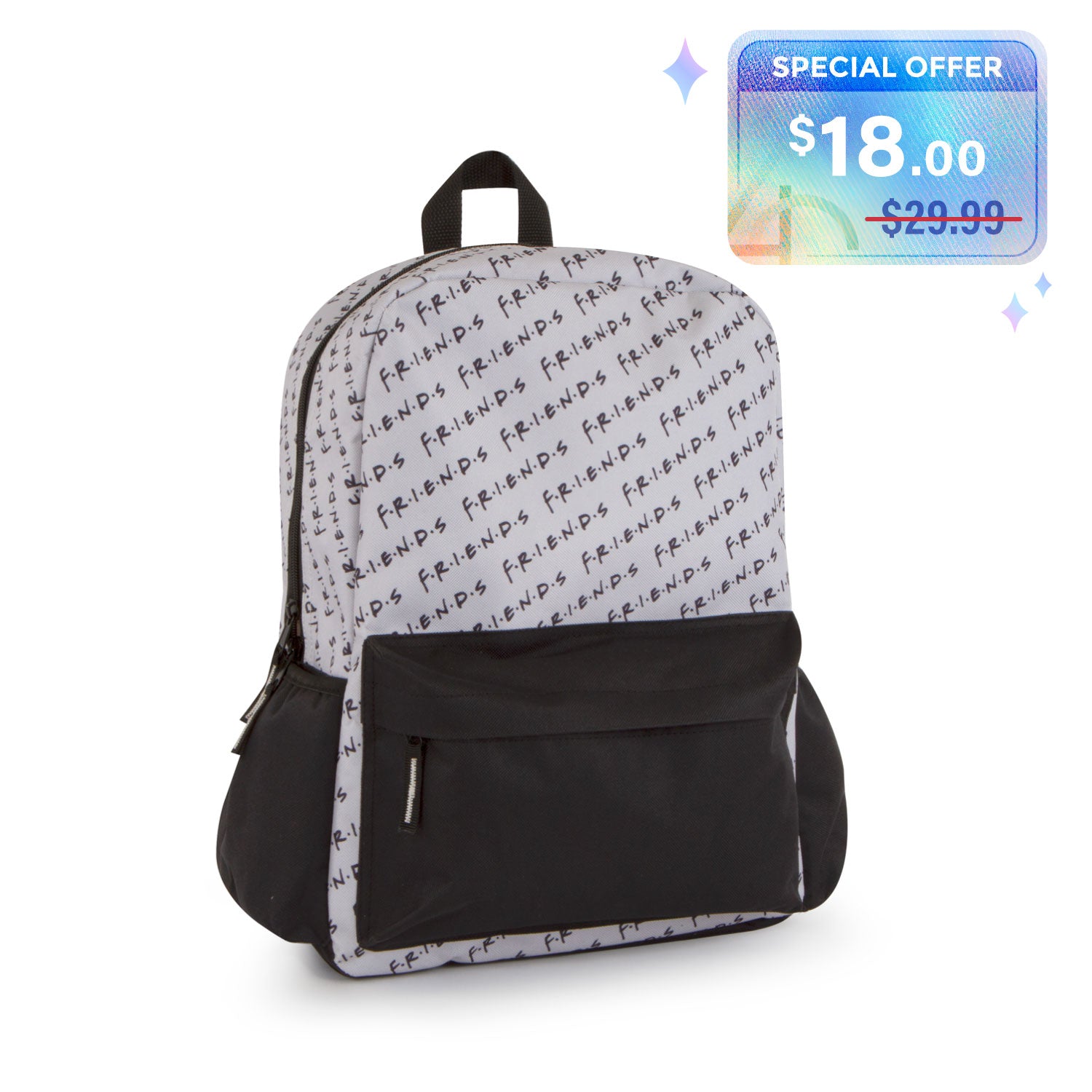 Warner Bros Tween Backpack - Friends (W-TBP-FR03-22BTS)