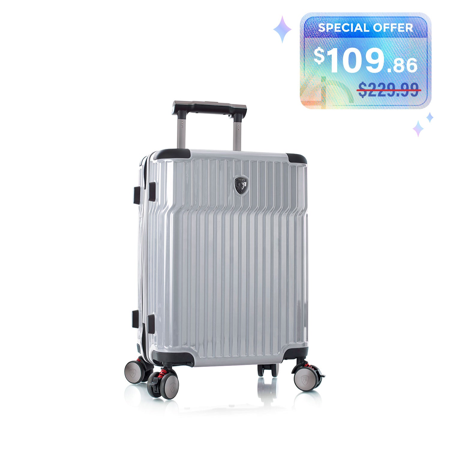 Tekno Silver 21" Carry On Luggage