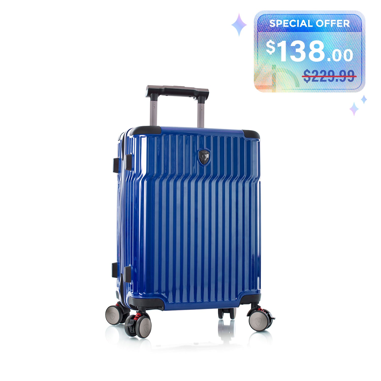 Tekno Blue 21" Carry On Luggage