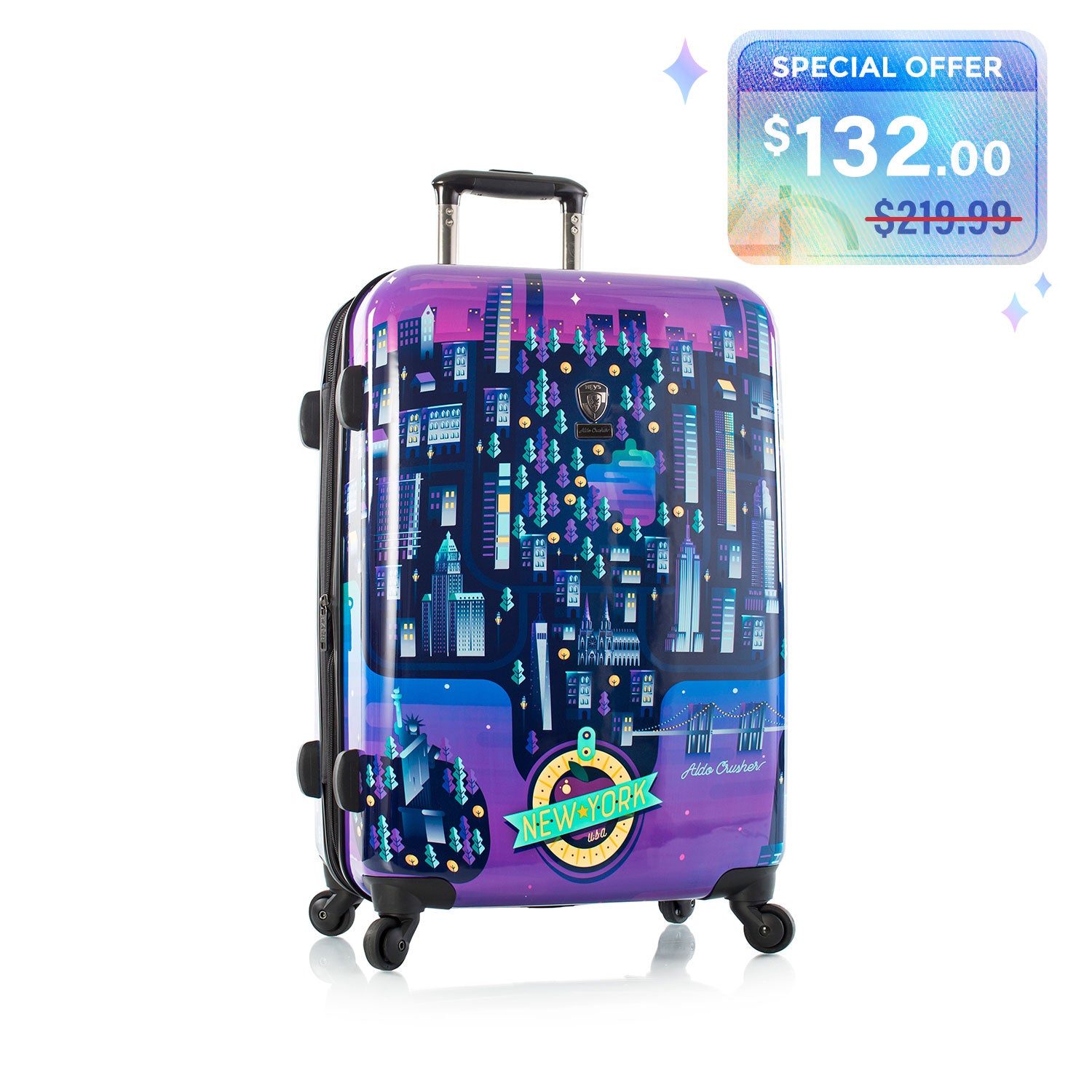 Aldo Crusher By Heys - Twilght 26 Inch Luggage