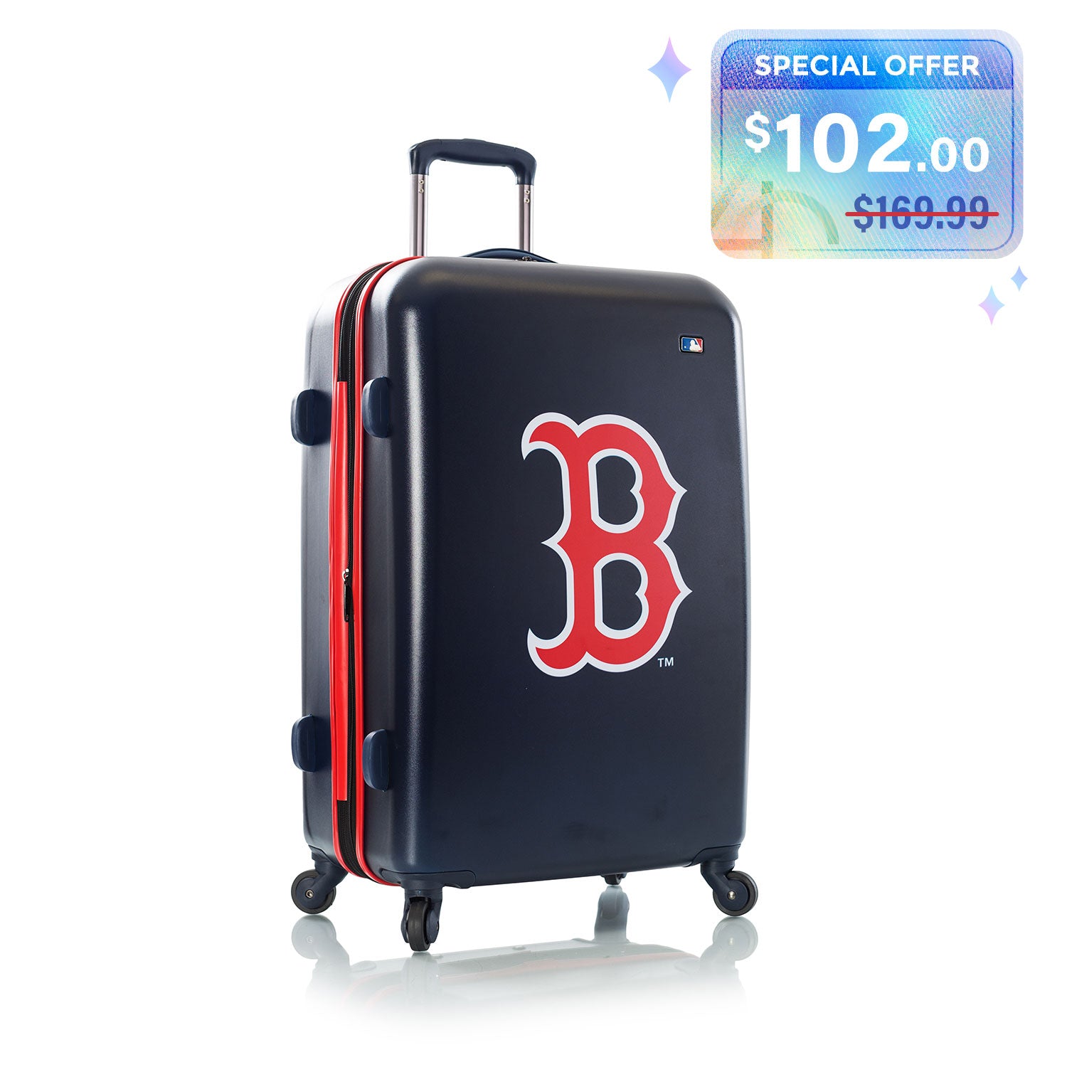 MLB 26 Inch Luggage - Boston Red Sox