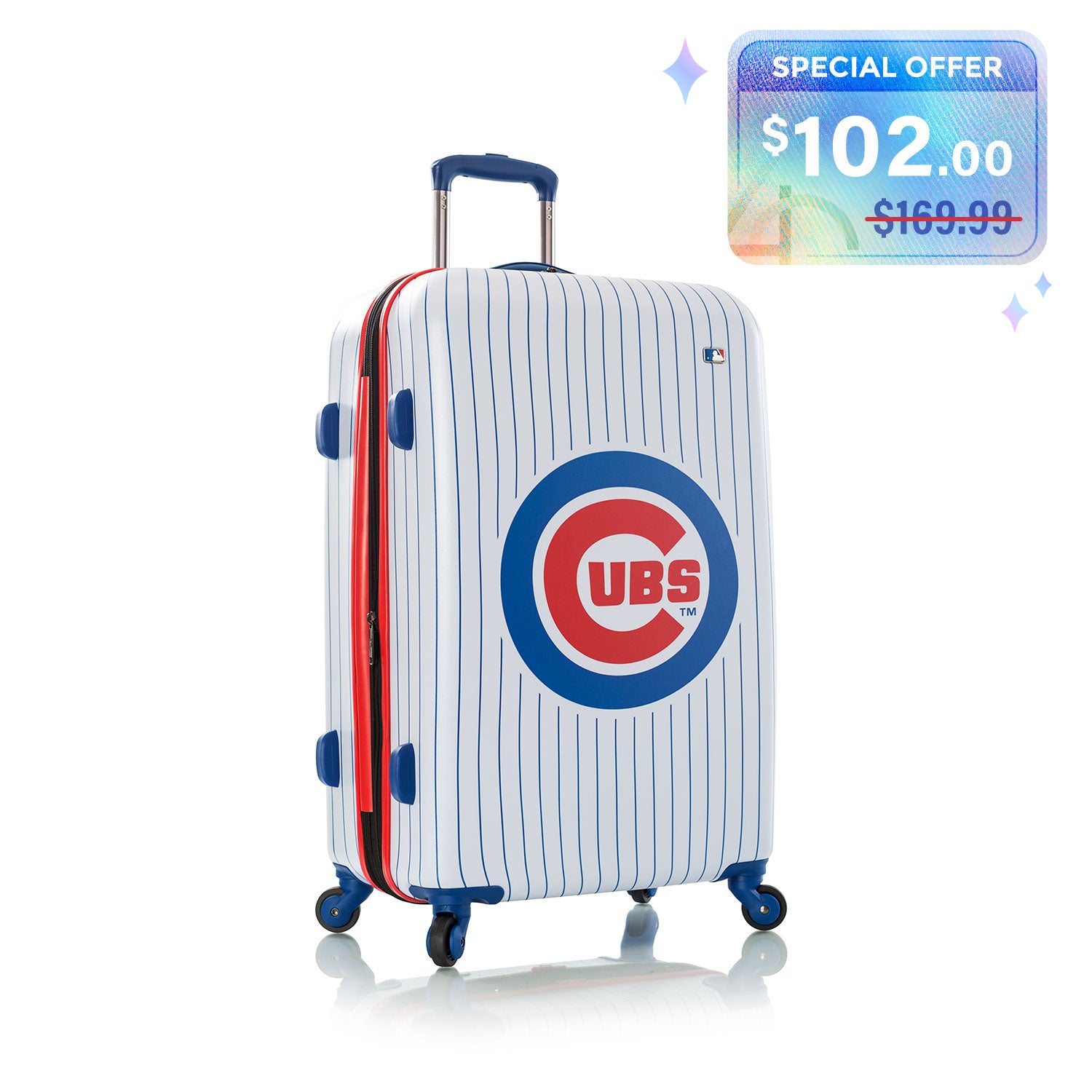 MLB 26 Inch Luggage - Chicago Cubs