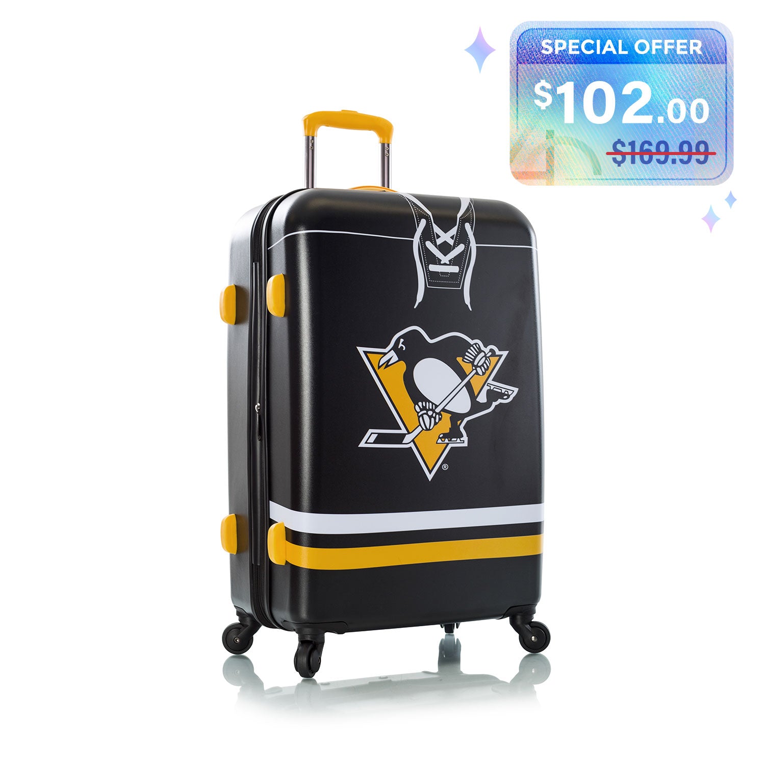 NHL 26 Inch Luggage - Pittsburgh Penguins
