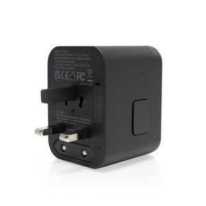 Adaptateur de voyage tout-en-un Super ELITE® – avec USB
