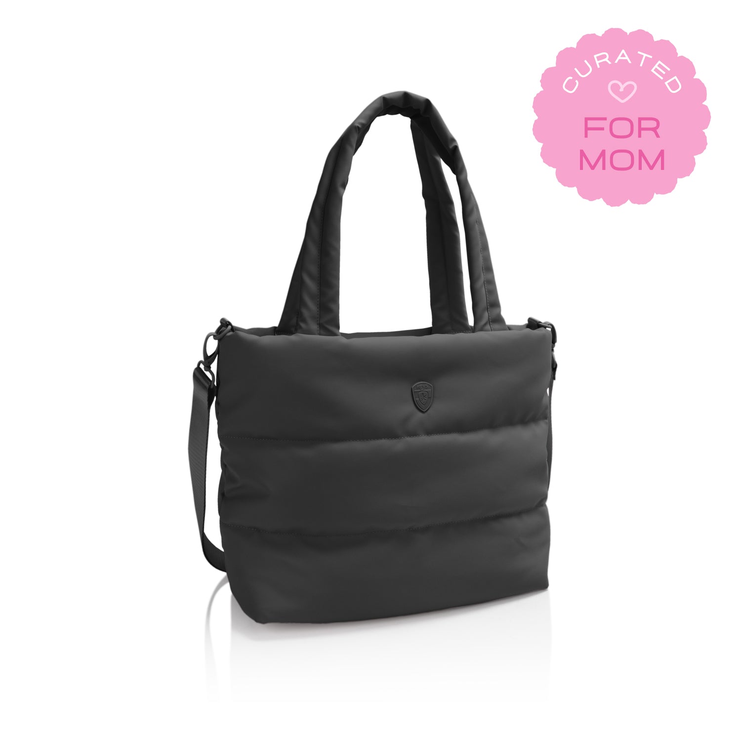 The Puffer Tote Bag - Black