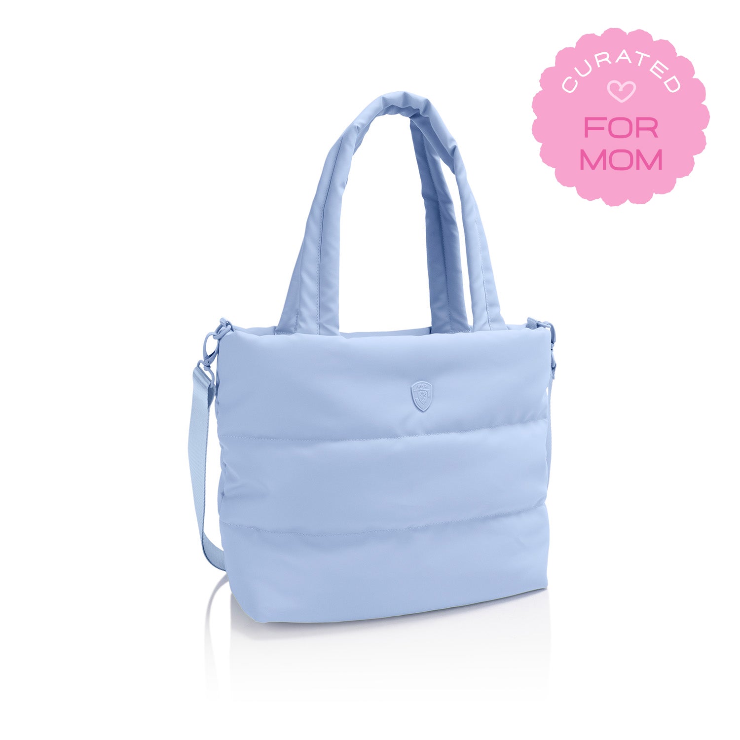 The Puffer Tote Bag - Light Blue