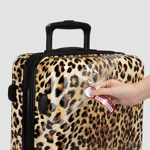 Elite Fashion Spinner® - Brown Leopard 26 Inch Luggage
