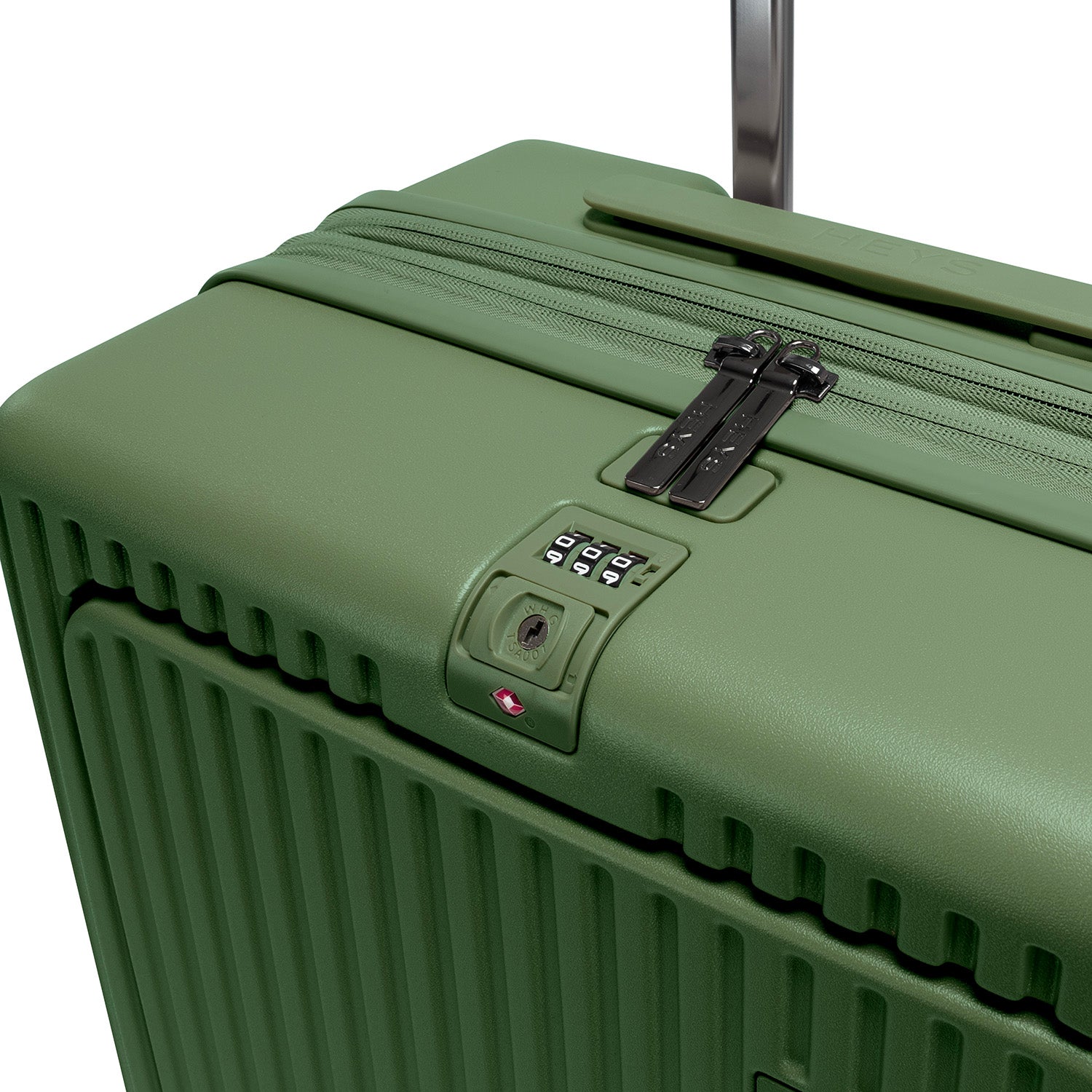 MARK&LONA Lamby Deluxe Pouch （グリーン） Latch 21 Inch Carry-On Luggage | Hardside Luggage