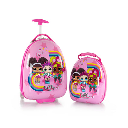 LOL Surprise Kids Luggage & Backpack Set