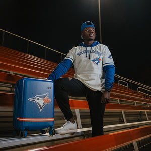 Bagage de 21 po MLB – Blue Jays de Toronto | Gravure de titre de champions en édition limitée