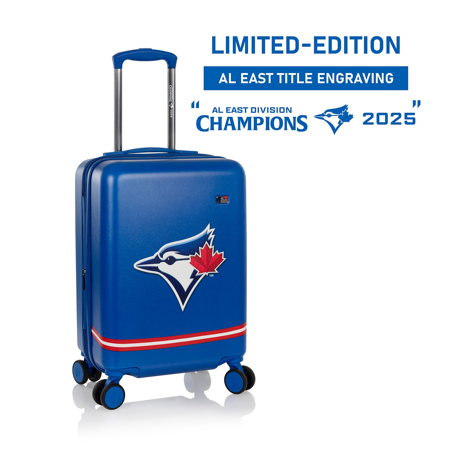 MLB 21 Inch Luggage - Toronto Blue Jays | Limited-Edition AL East Title Engraving