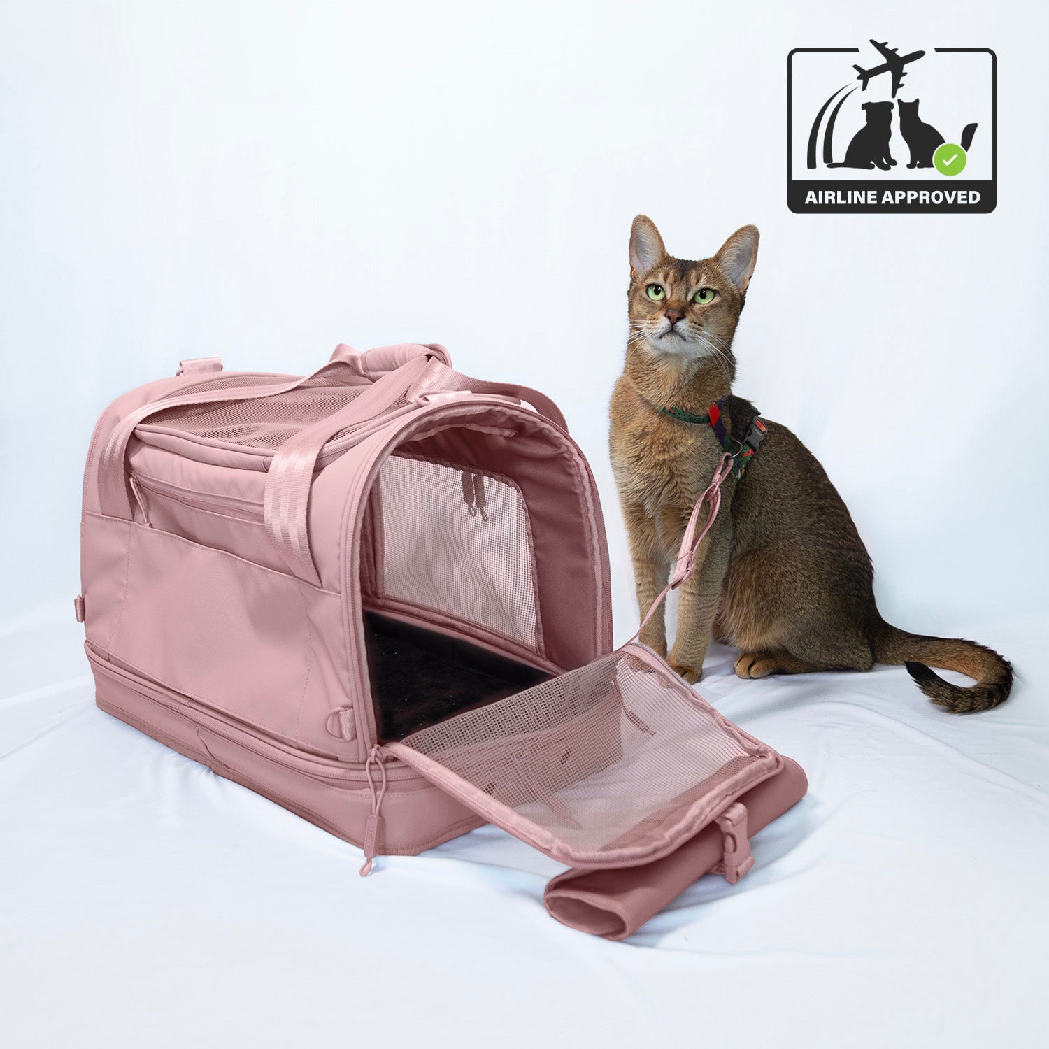 Pawsenger Pet Carrier - Rose | Airline Approved - (PRE-ORDER SHIPPING MID AUGUST)