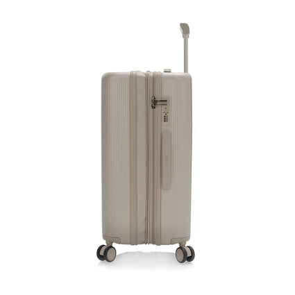 Earth Tones 3 Piece Luggage Set side I Spinner Luggage